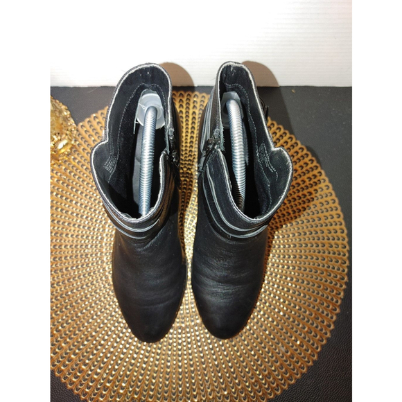 Giani Bernini Artemy Leather Booties Size 9M - Picture 2 of 5